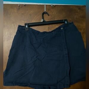 24w Navy Blue White Stag Skort